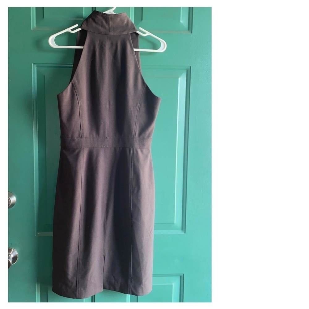 Andrew Marc New York size 8 brown sleeveless dress vintage
